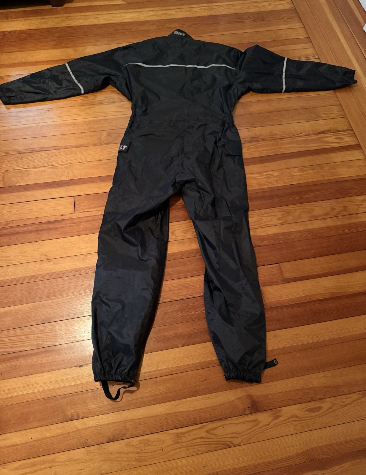 Bilt Tornado Black Waterproof Rain Suit XL Bilt Tornado Black Waterproof Rain Suit XL