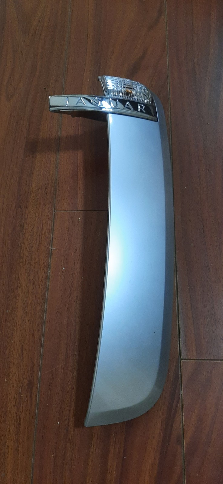 07-11 Jaguar X150 XK Front Right Side Fender Vent Supercharged Trim Silver OEM 07-11 Jaguar X150 XK Front Right Side Fender Vent Supercharged Trim Silver OEM
