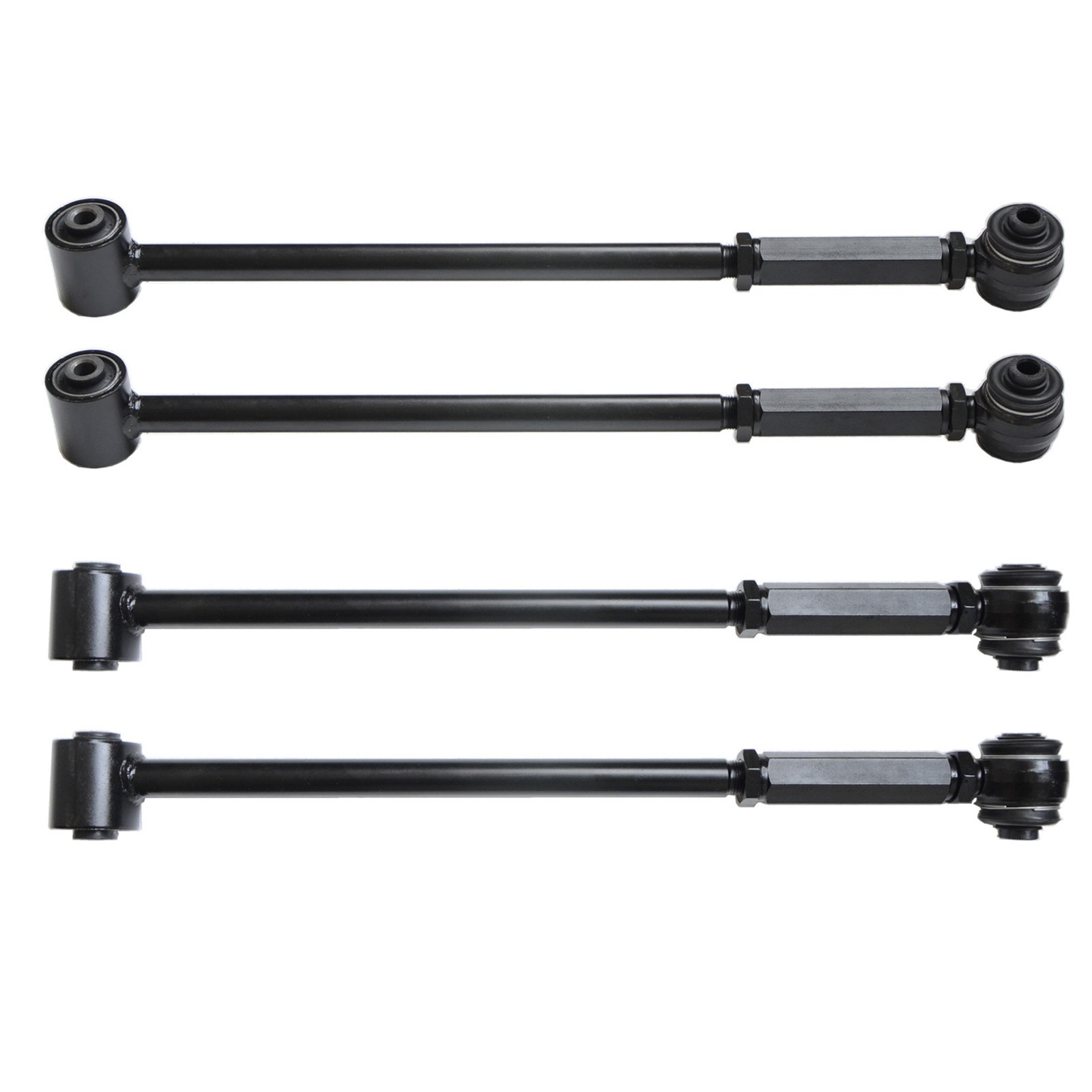 KAITAO 4-pcs Rear Upper&lower Adjustable Camber Arms Kit for Toyota RAV4 01-05