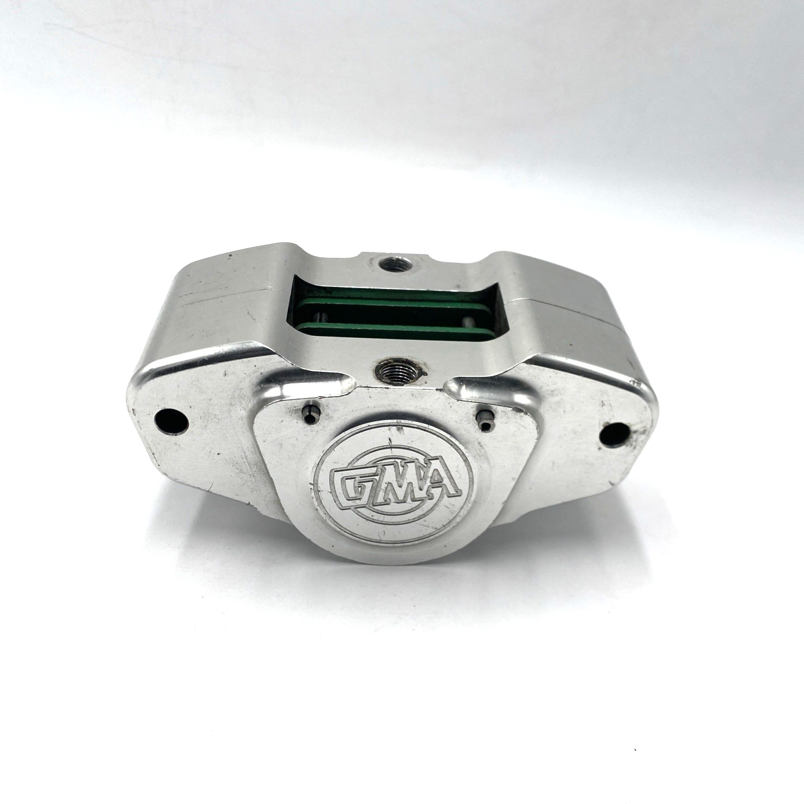 GMA Engineering - GMA-100 - Custom Rear Caliper & Pads, Classic Clear Anodized