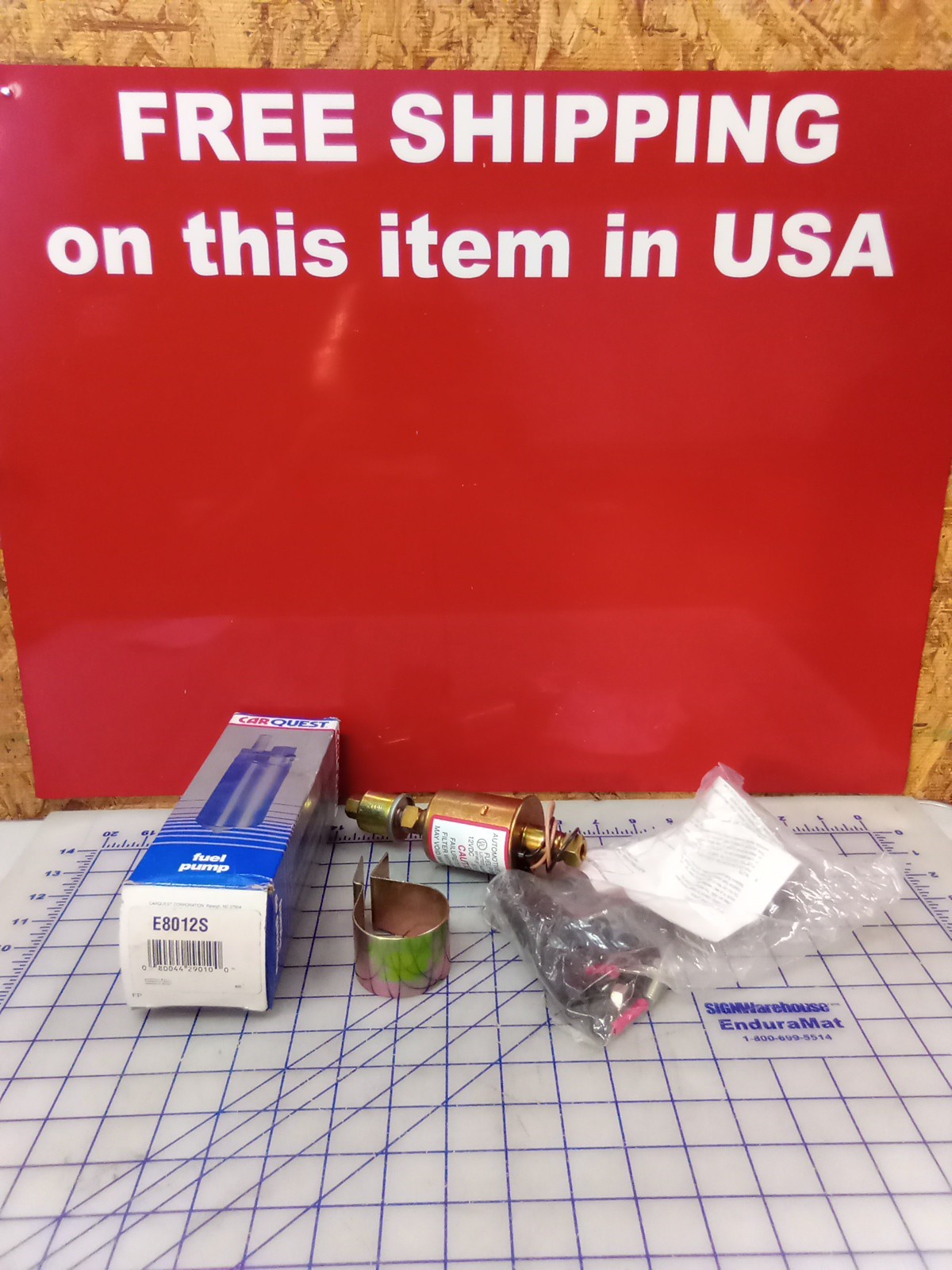 Carquest Electric Fuel Pump E80125 * Missing Parts See Pics, New Old Stock, Free
