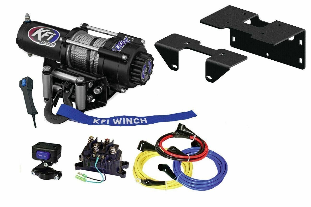 POLARIS SPORTSMAN 500 KFI 2500LB WINCH & MOUNT 2005-2010 POLARIS SPORTSMAN 500 KFI 2500LB WINCH & MOUNT 2005-2010