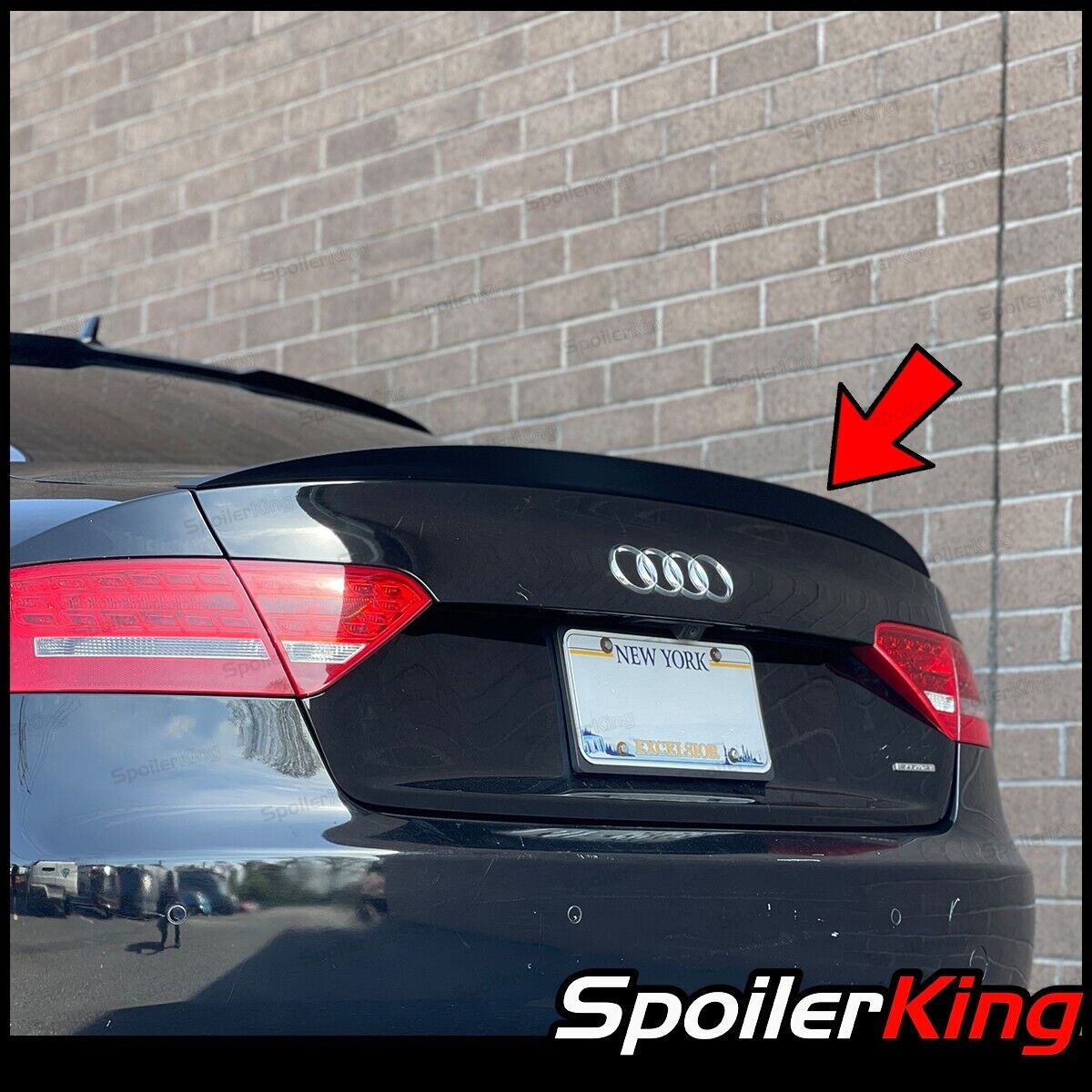 SpoilerKing DUCKBILL Trunk Spoiler (Fits: Audi A5 S5 RS5 2008-2016 2dr) 284K