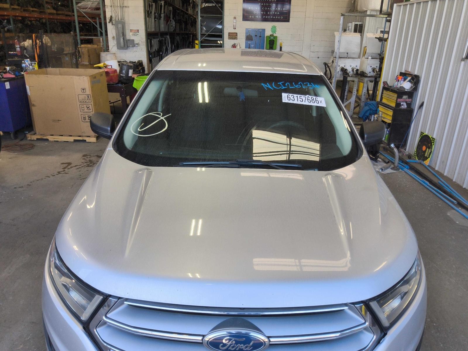 Used Hood fits: 2016 Ford Edge  Grade A