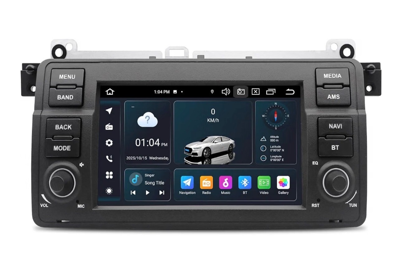 Car Radio for BMW 3 Series E46 M3 Rover MG ZT 1999-2005 Android 14 CarPlay 64GB Car Radio for BMW 3 Series E46 M3 Rover MG ZT 1999-2005 Android 14 CarPlay 64GB