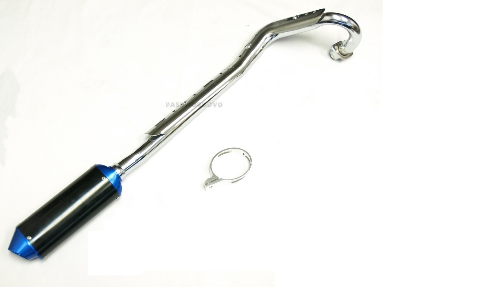 38mm CNC BLUE TIP EXHAUST MUFFLER SET FOR 125 140 150cc SDG SSR ATOMIK PIT BIKE 38mm CNC BLUE TIP EXHAUST MUFFLER SET FOR 125 140 150cc SDG SSR ATOMIK PIT BIKE
