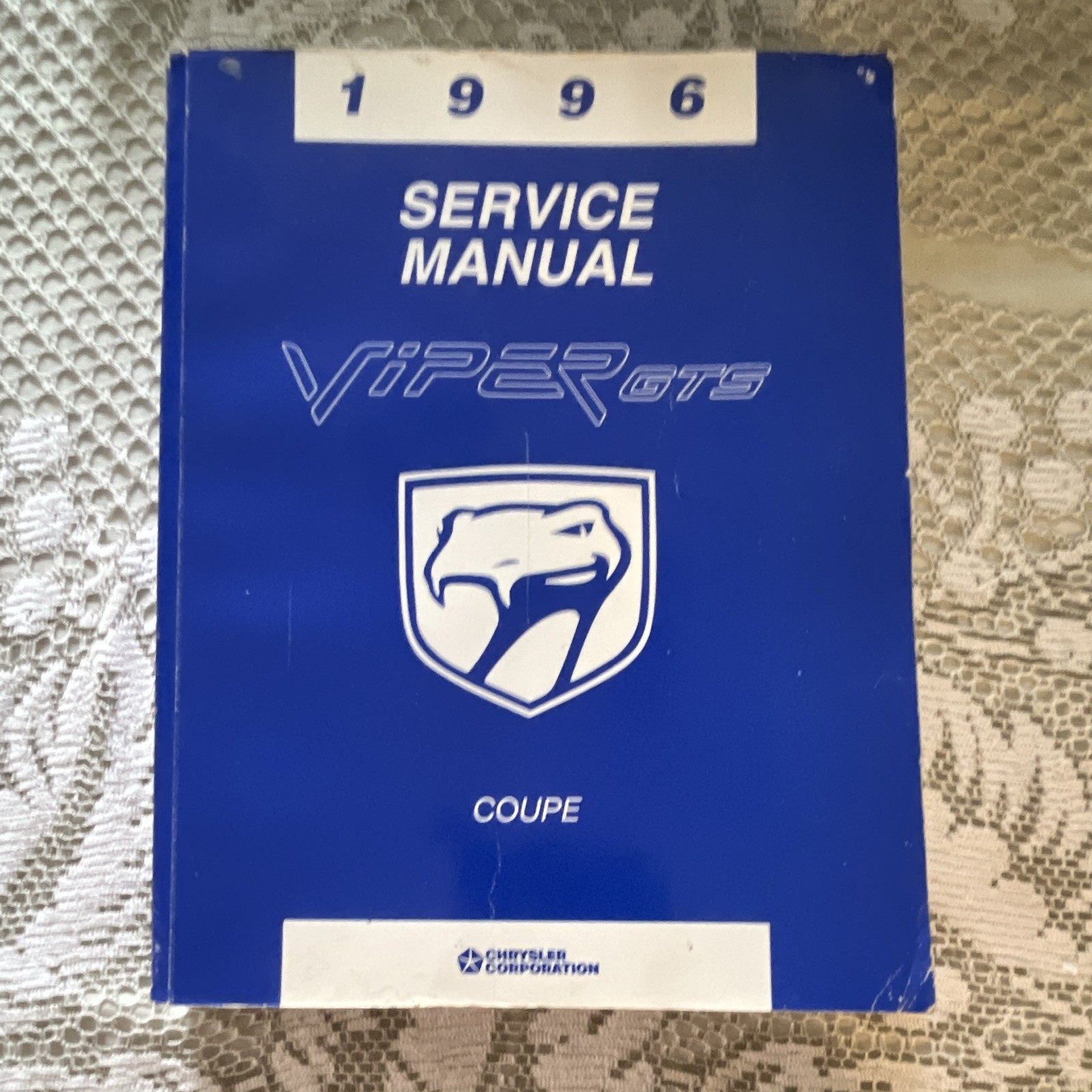 1996 Dodge Viper GTS Service Manual 1996 Dodge Viper GTS Service Manual