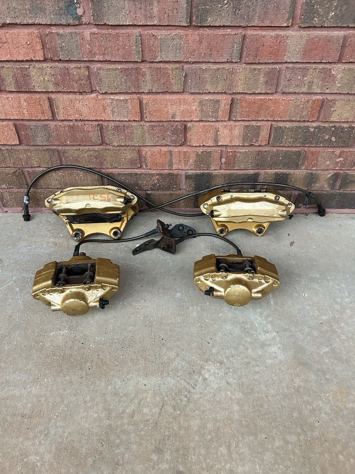 2003-09 Nissan 350z Genuine Brembo Caliper Set 152D 2003-09 Nissan 350z Genuine Brembo Caliper Set 152D