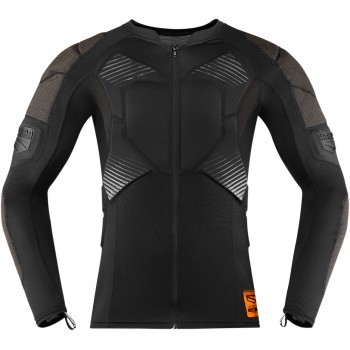 Icon Field Armor Compression Shirt - Black - Men\'s Size Large
