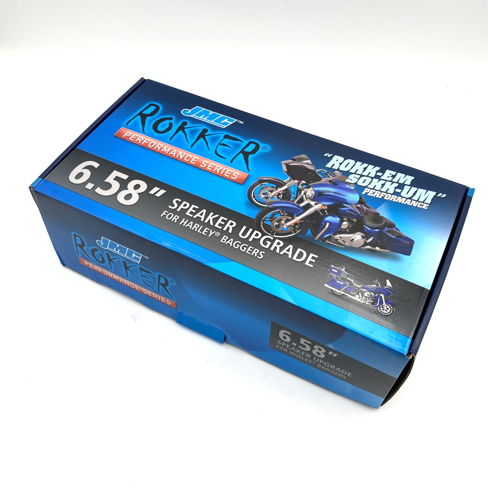 JMC Rokker 40-465 Performance Series 6.58 in Speakers Pair 14-22 Harley Touring