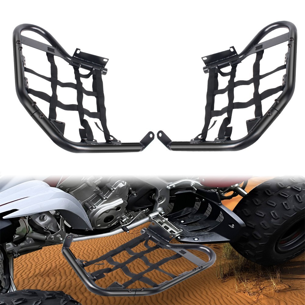 SHINJEW Side Step Nerf Bars for Yamaha Raptor 700 700R 2006-2025
