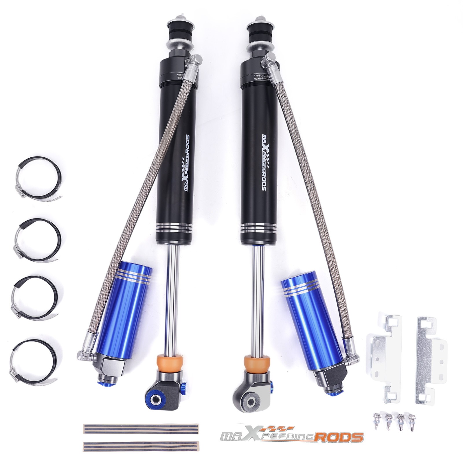 Damping Adjustable Rear Reservoir Race Shocks For Toyota FJ Cruiser 2007-2021