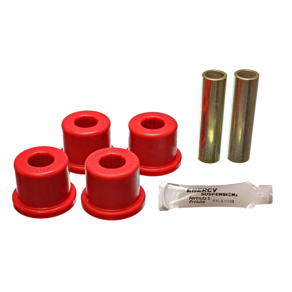 Energy Suspension Bushing 3.2139R; Frame Shackle Rear Red for 1988-2000 GM Truck