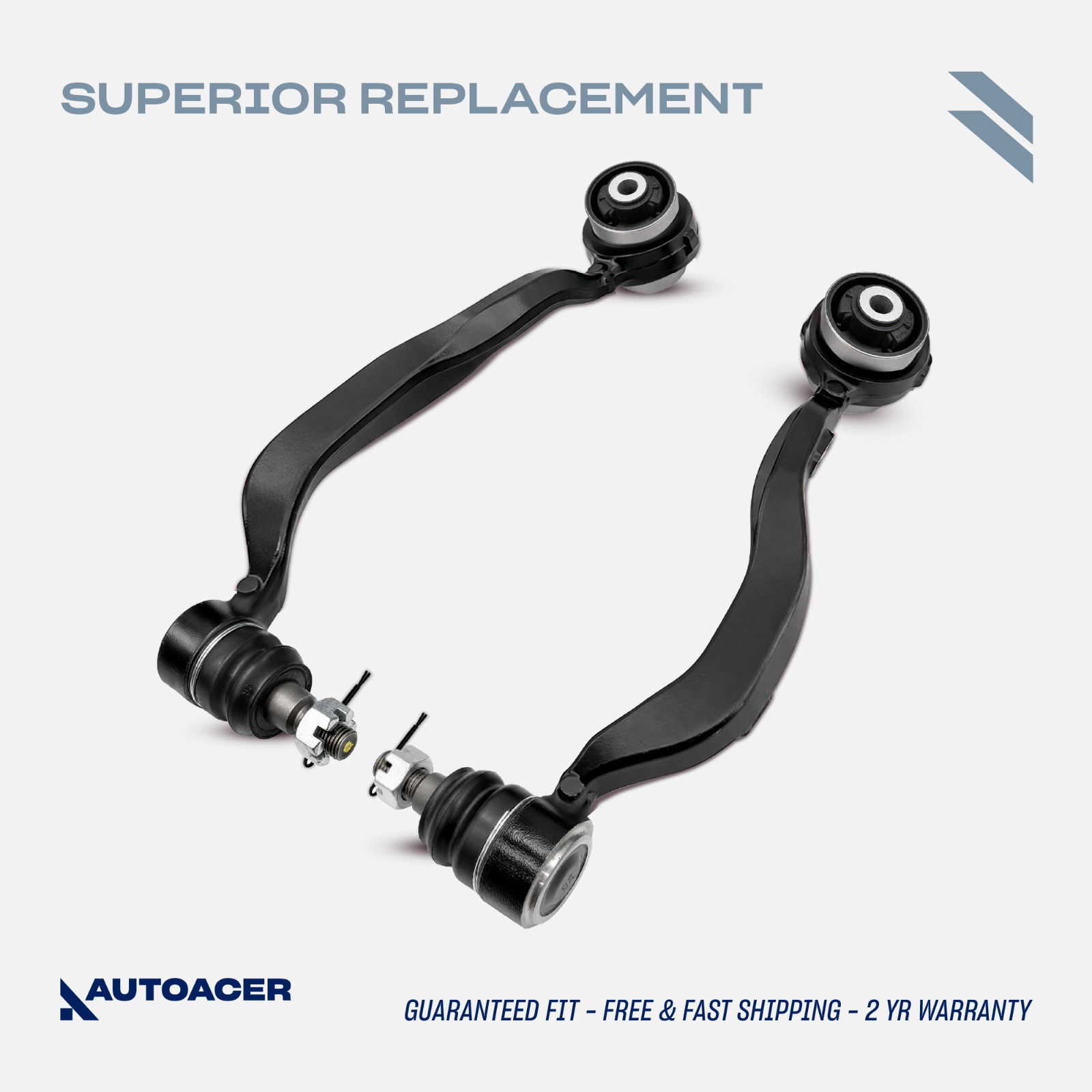 AUTOACER -2p Front Suspension Lower Control Arm Kit for Lexus LS460 /L RWD 06-17