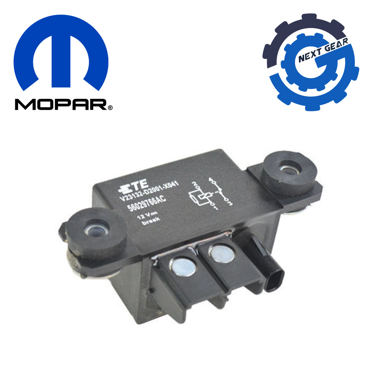 Mopar Electrical Relay 2016-2023 Durango Gr Cherokee Pacifica 56029766AC New OEM