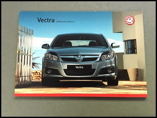 2008 Vauxhall Vectra 64-page Original Car Sales Brochure Catalog - GM 2008 Vauxhall Vectra 64-page Original Car Sales Brochure Catalog - GM