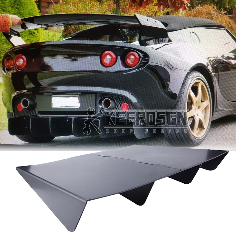 Rear Diffuser Spoiler Bumper Lip Splitter Lower ABS for Lotus Elise Convertible