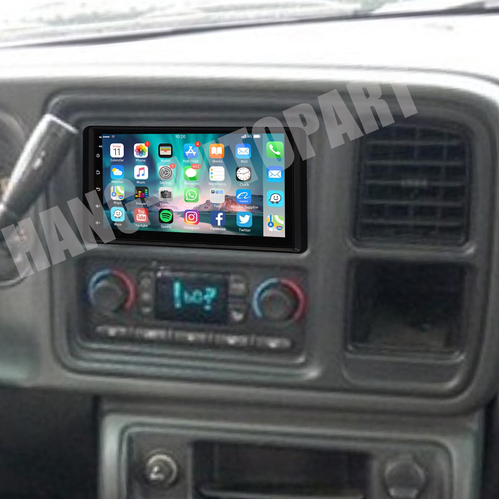 7\'\' Android 14 Carplay Car Radio Stereo For Chevy Avalanche 2003-2006 GPS 4+64GB