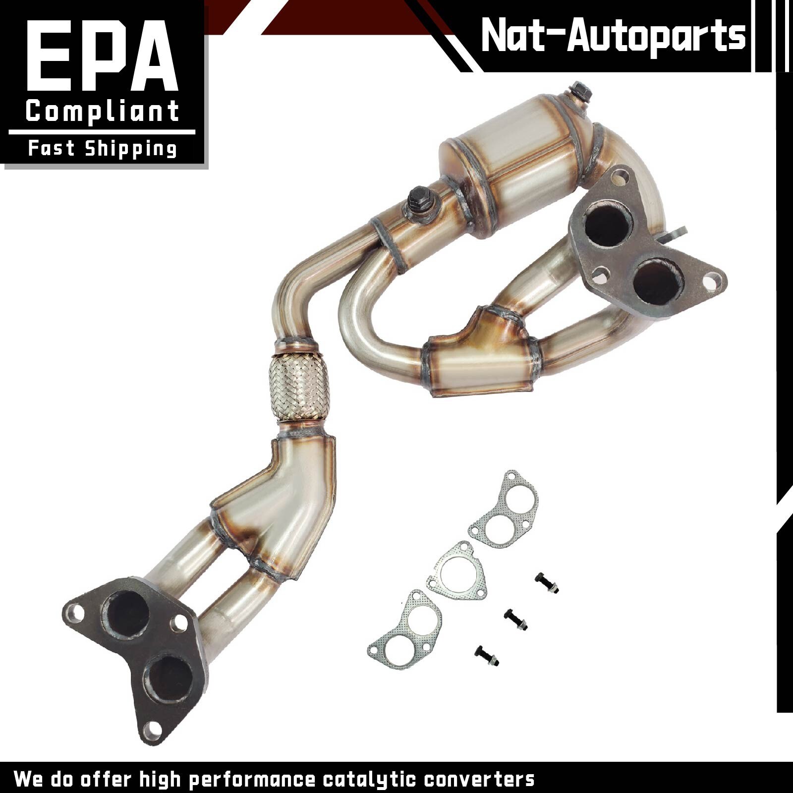 High Flow Catalytic Converter For 2015-2019 Subaru Legacy & Outback 2.5L EPA