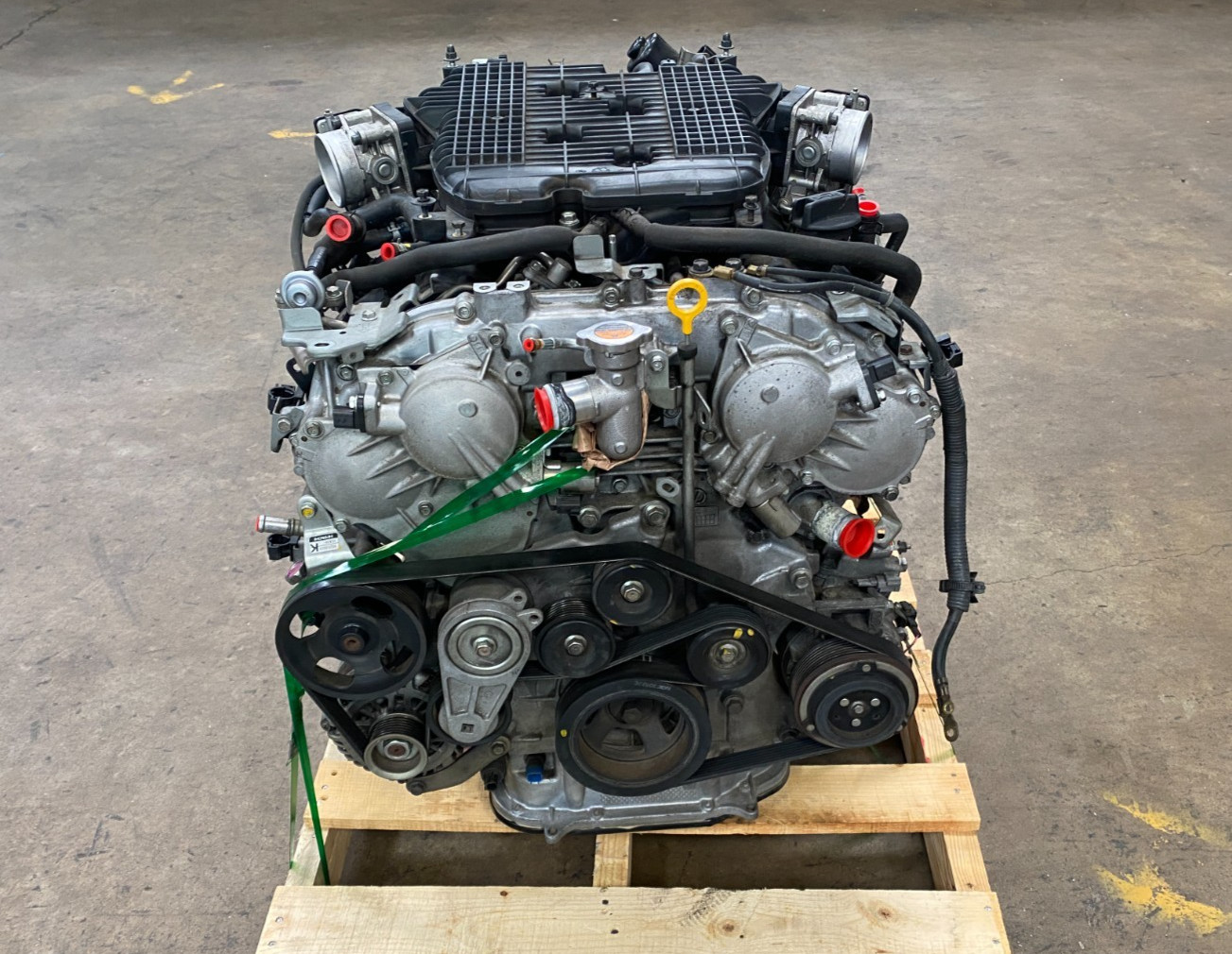 TESTED 09-17 NISSAN 370Z A/T ENGINE VQ37HR MOTOR 192K MILES OEM #C0.10 TESTED 09-17 NISSAN 370Z A/T ENGINE VQ37HR MOTOR 192K MILES OEM #C0.10
