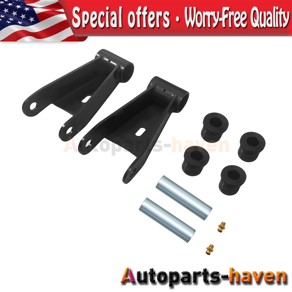 Ford Racing M-3000-HB Rear Lowering Shackles for 2021-2026 Ford F-150