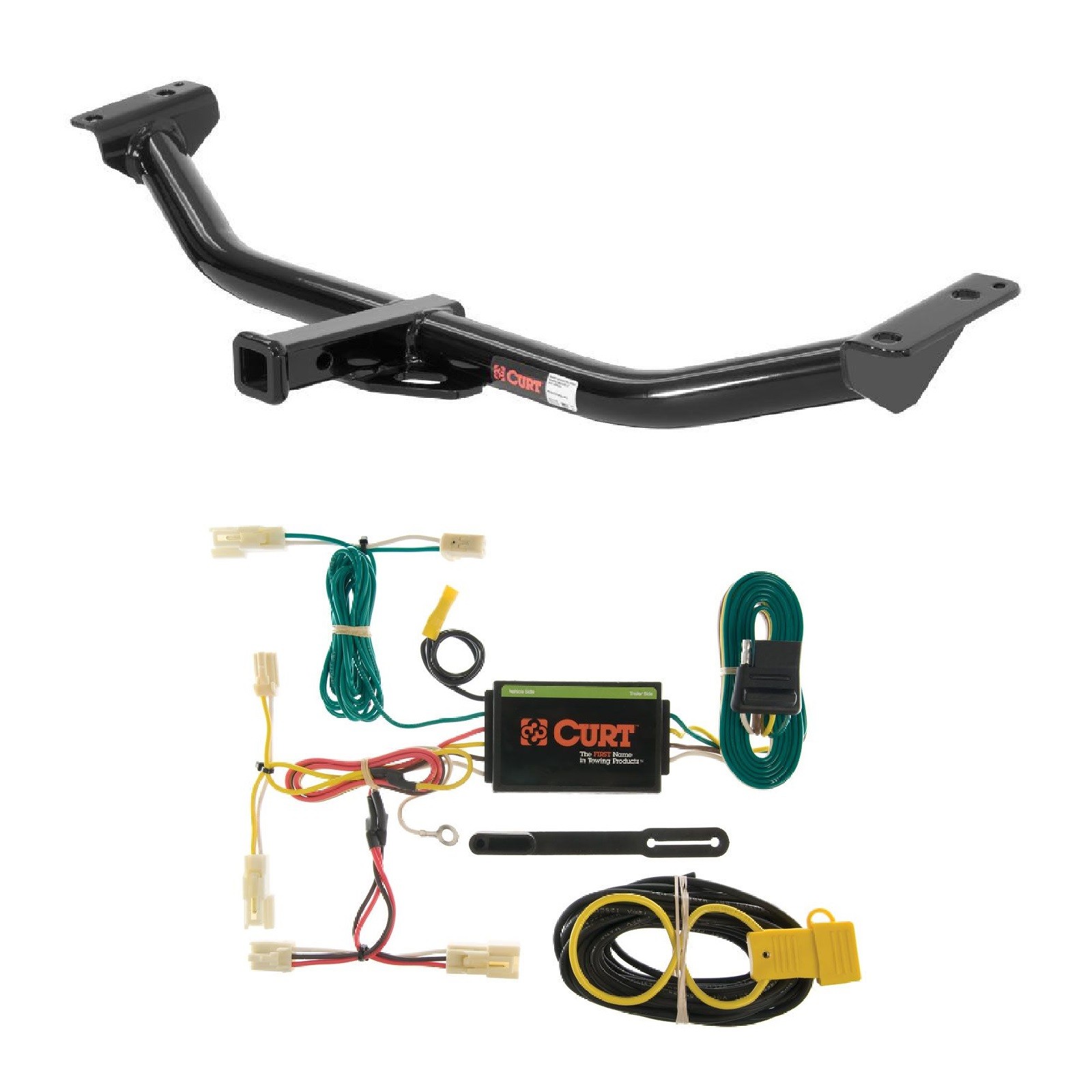 Curt Class 2 Trailer Hitch & Wiring for 2003-2008 Pontiac Vibe Curt Class 2 Trailer Hitch & Wiring for 2003-2008 Pontiac Vibe