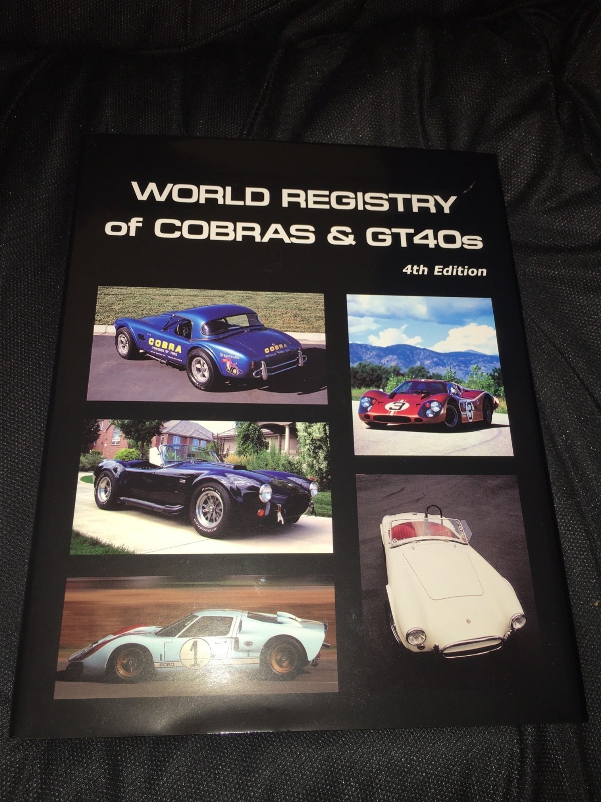 SHELBY COBRA AND FORD GT40 GT-40 SAAC SHELBY CLUB WORLD REGISTRY