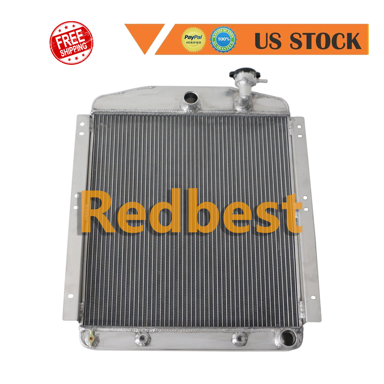 4854 3Row Radiator For 1948-1954 Chevy/GMC Truck 3100 3600 3800 3900 3.5-4.3L l6