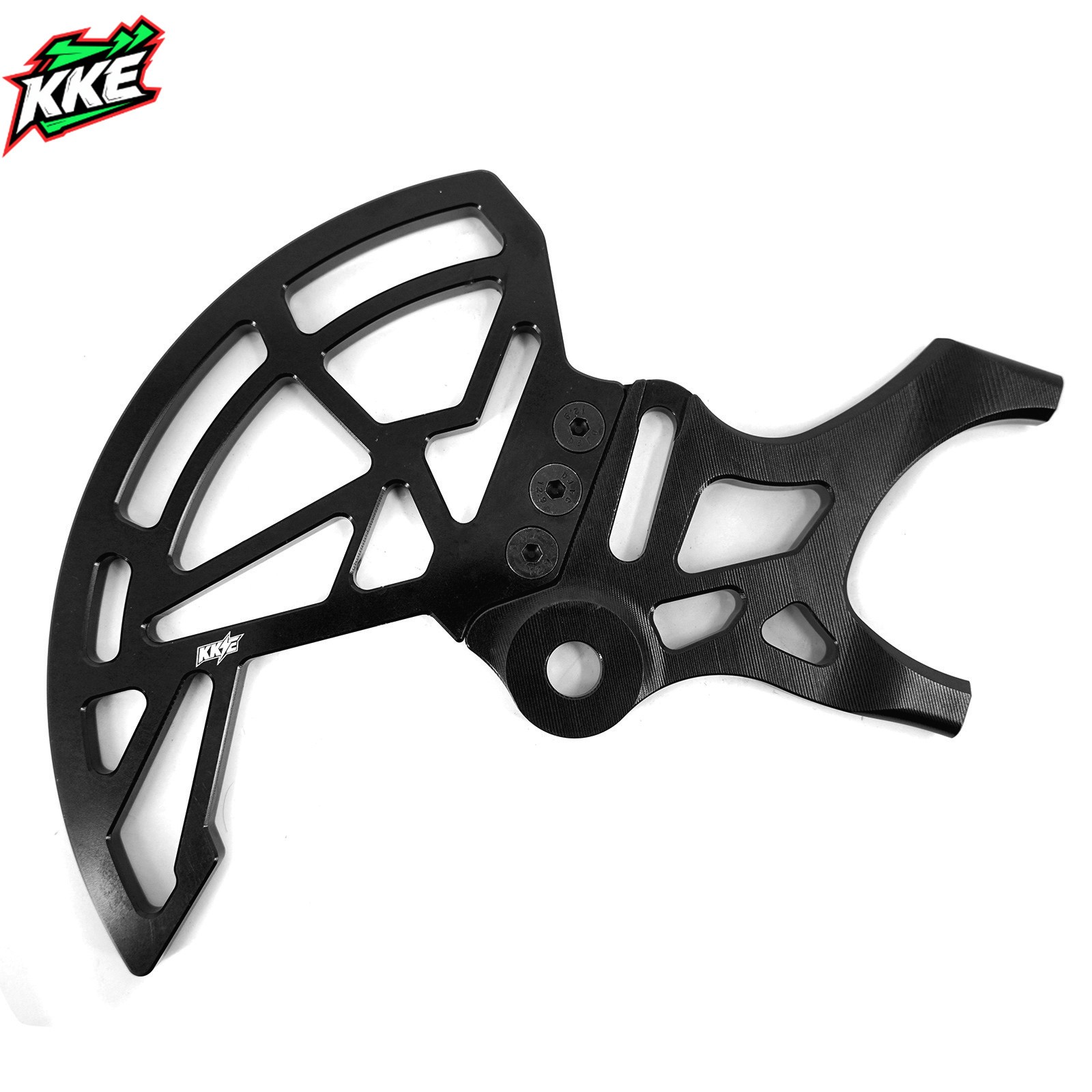 KKE CNC Black Rear Brake Rotor Guard for SurRon Light Bee-X 2019-2024 Off-Road