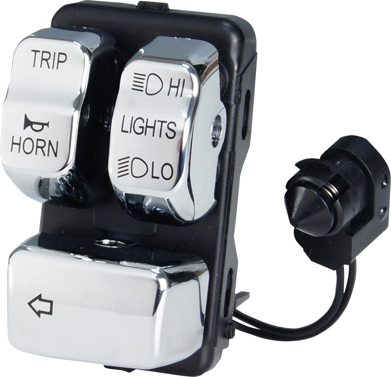Drag Specialties Can Bus Handlebar Control Module Left Chrome 0616-0386