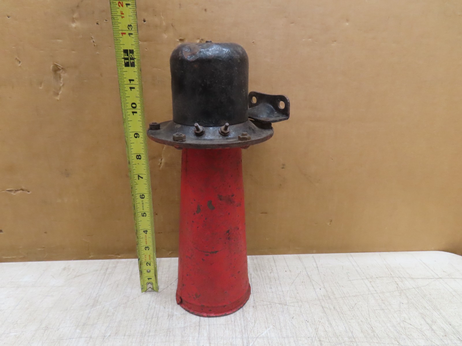 VTG KLAXON 12C AH-OOO-GAH A-OOGA AHOOGA HORN RAT ROD HOT ROD COUPE MODEL A T 6v