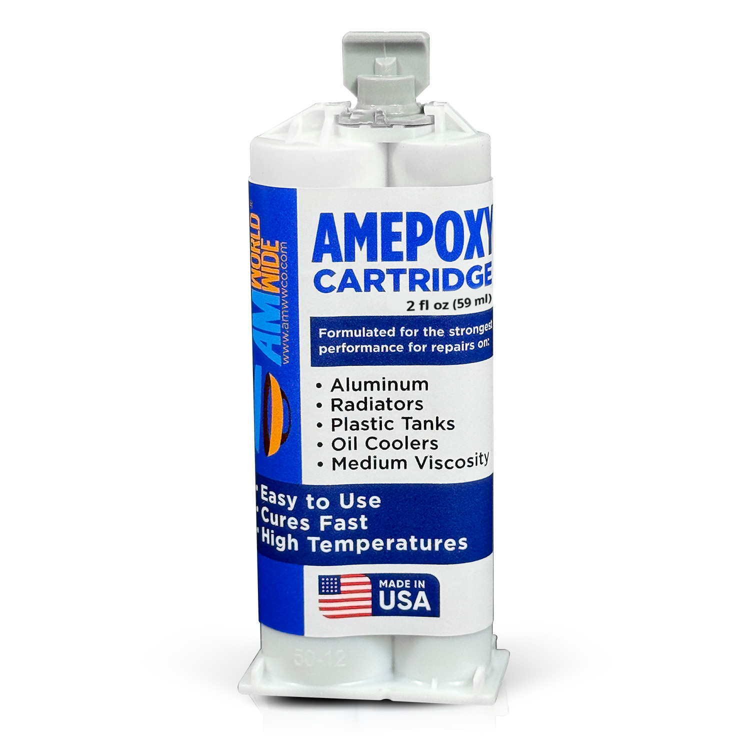 AMEPOXY High-Temperature Aluminum Radiator Repair Epoxy - 2oz Metal Repairs AMEPOXY High-Temperature Aluminum Radiator Repair Epoxy - 2oz Metal Repairs
