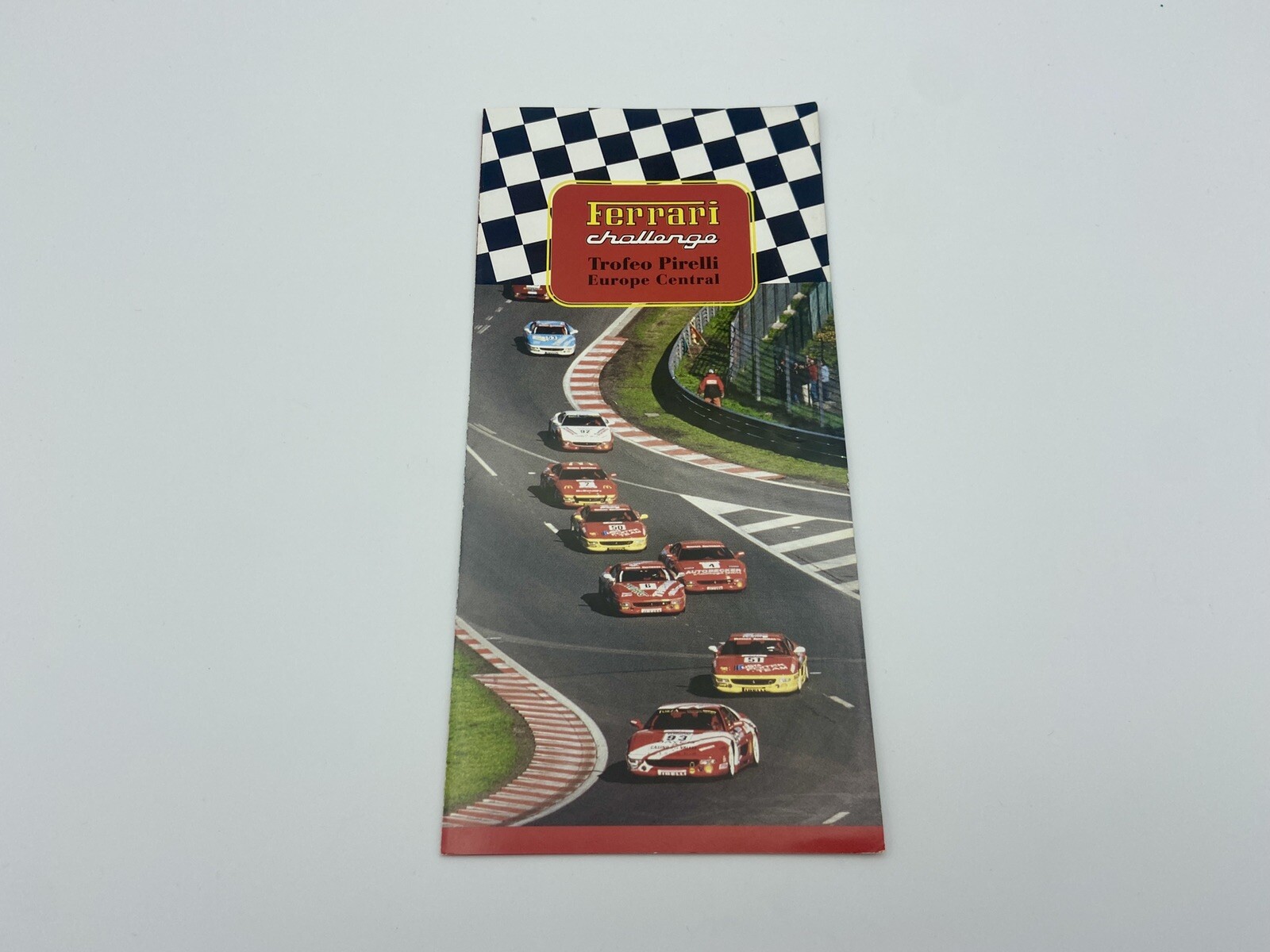 FERRARI F355 CHALLENGE TROFEO PIRELLI EUROPE RACING PROGRAM BROCHURE | PROSPEKT