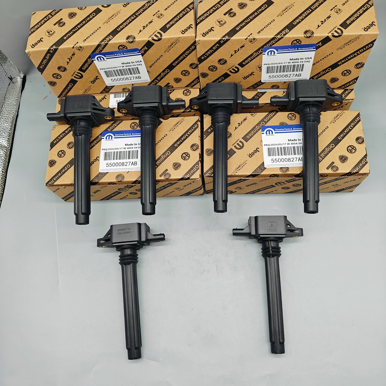 05149168AI NEW MOPAR Ignition Coils FOR 2011-2023 Dodge Chrysler RAM Jeep
