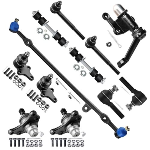 12PCS Front Suspension Kit Fits Toyota Pickup 1989-1995 RWD Ball Joints Tie Rods 12PCS Front Suspension Kit Fits Toyota Pickup 1989-1995 RWD Ball Joints Tie Rods
