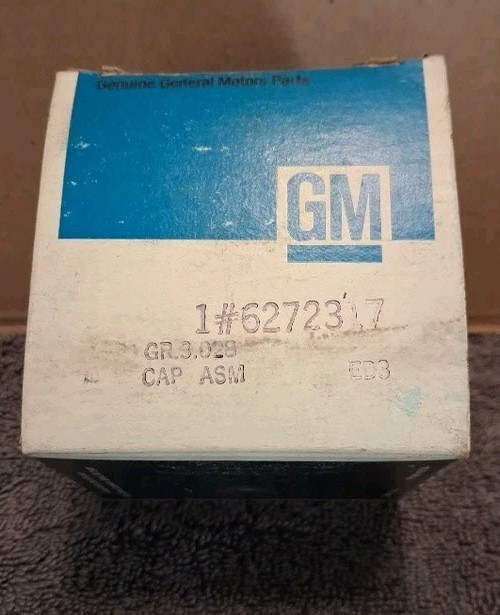 NOS Vintage GM 6272317 Fuel Tank Filler Gas Cap Original Box Chevy GMC