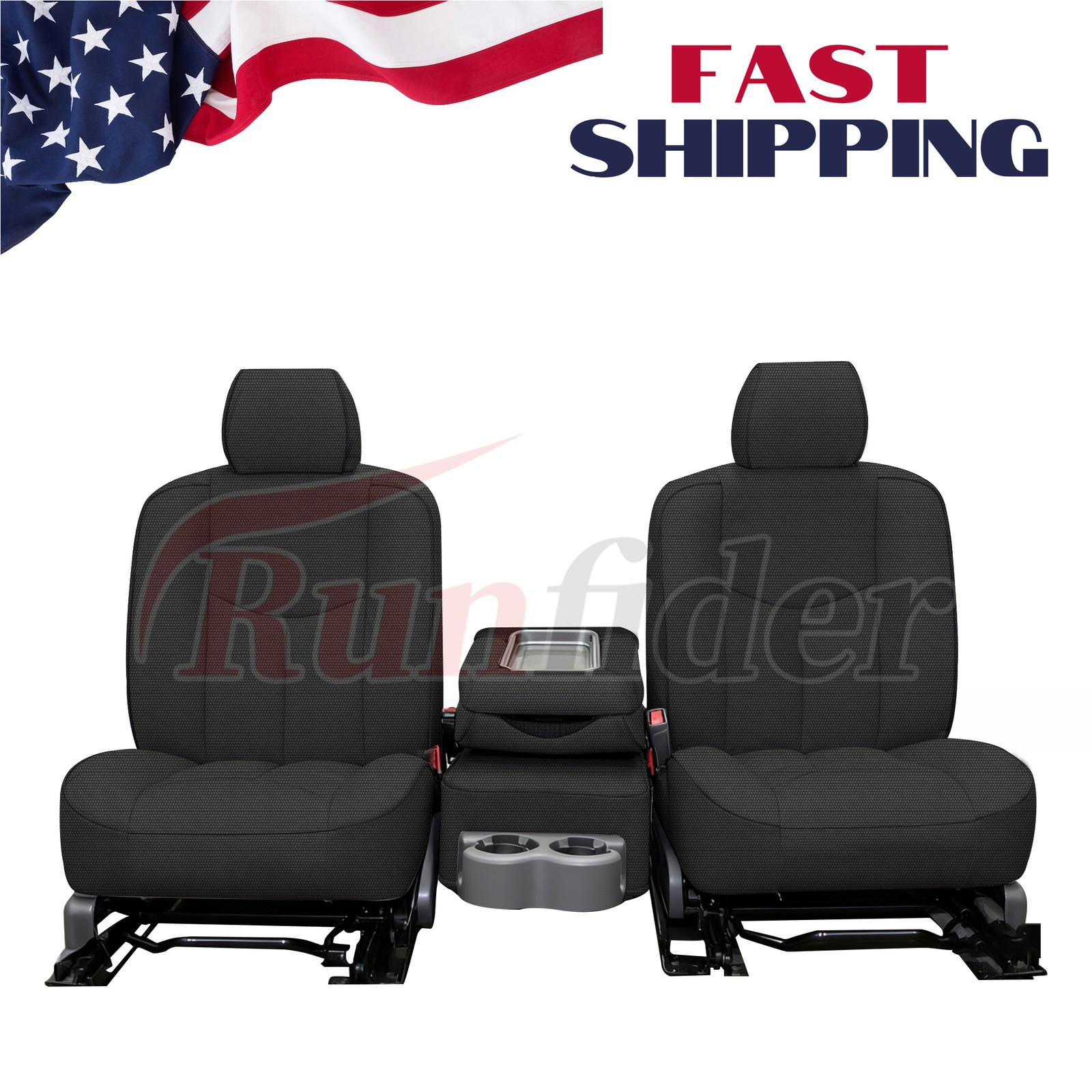 Front Seat Covers for Chevy Silverado GMC Sierra 1500 1999-2006 Waterproof