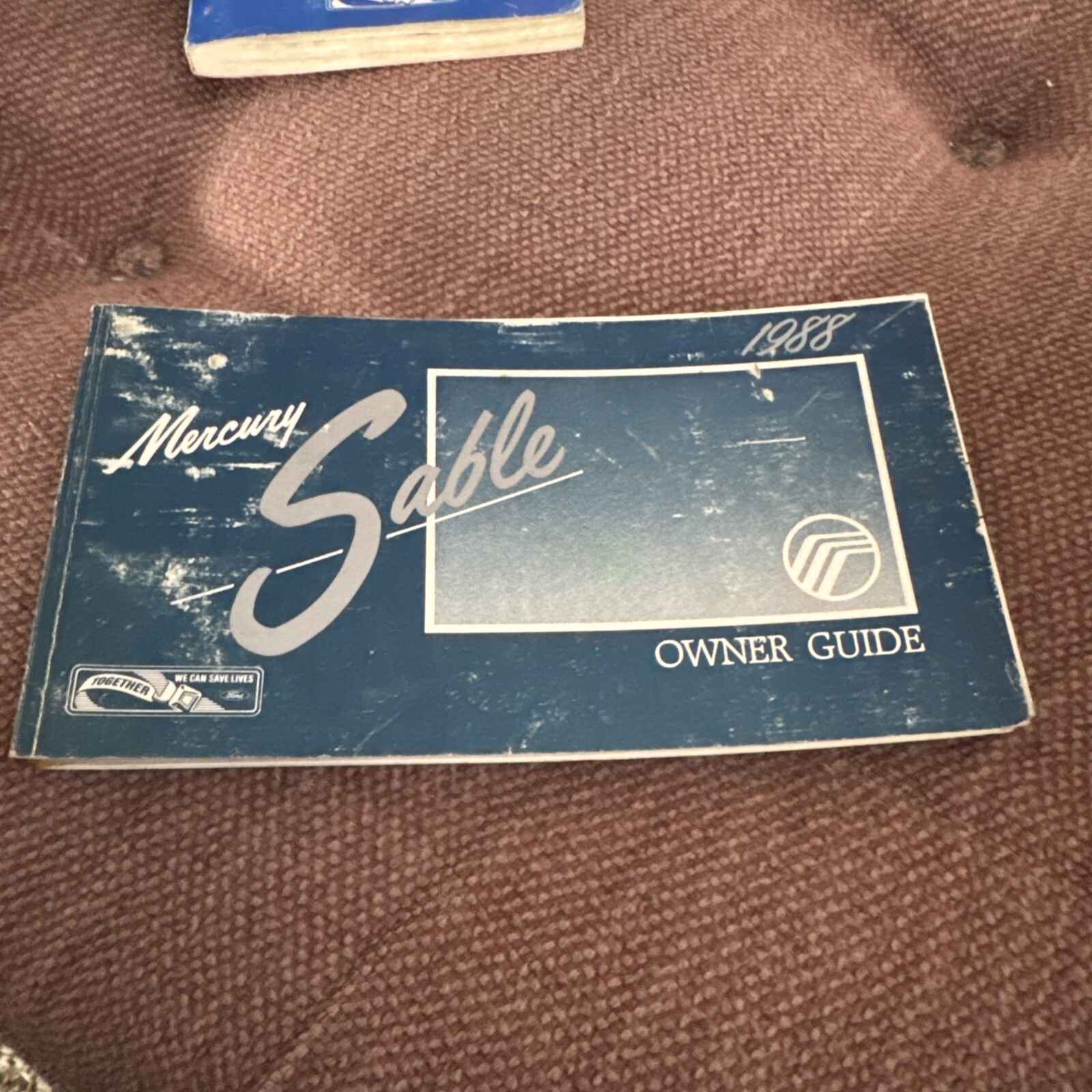 1988 Mercury Sable Owner Guide Car Auto Operating manual Book 1988 Mercury Sable Owner Guide Car Auto Operating manual Book