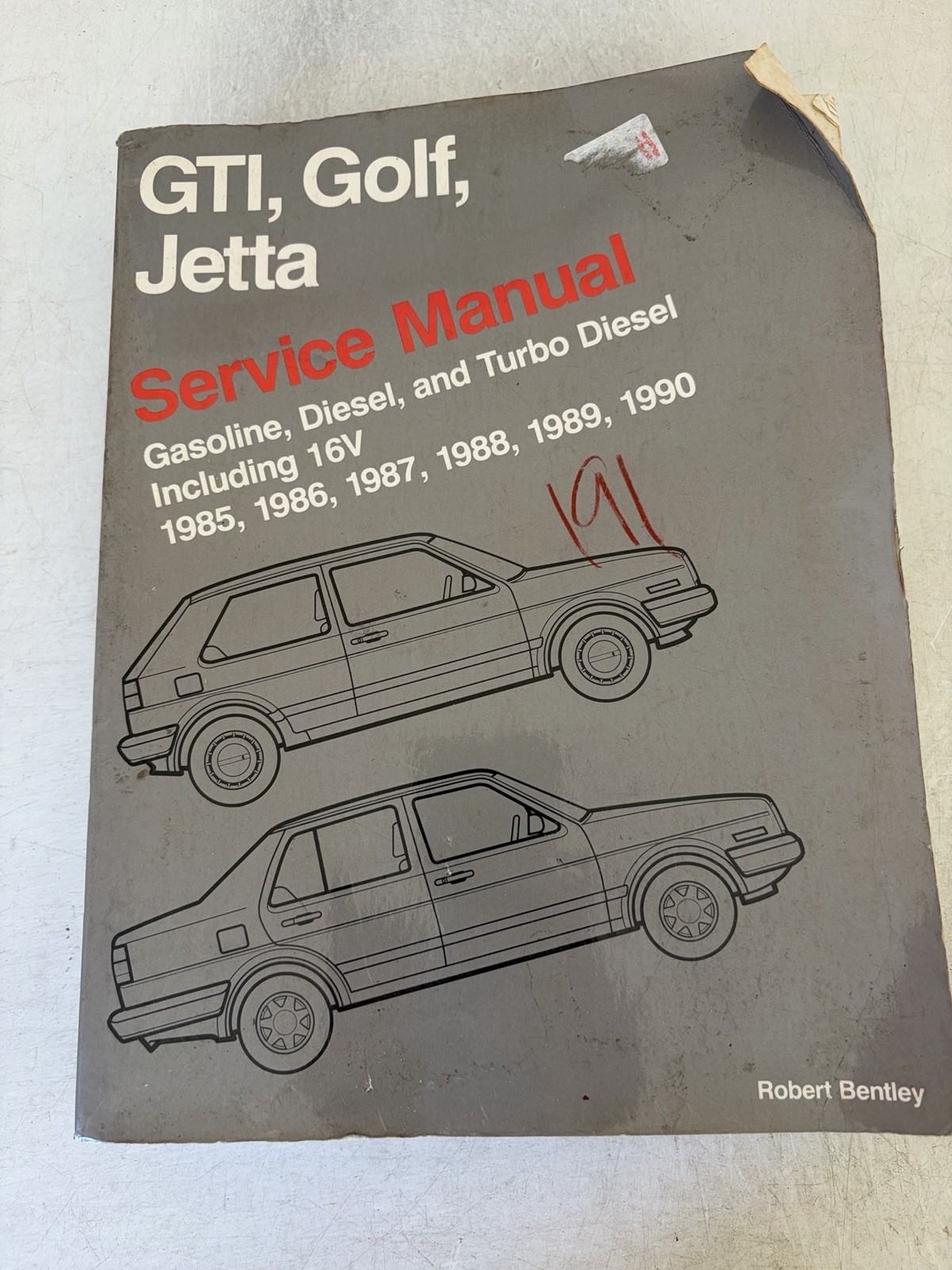 Volkswagen Jetta Golf GTI Cabrio 1985-1992 Repair Service Manual Turbo Bentley Volkswagen Jetta Golf GTI Cabrio 1985-1992 Repair Service Manual Turbo Bentley