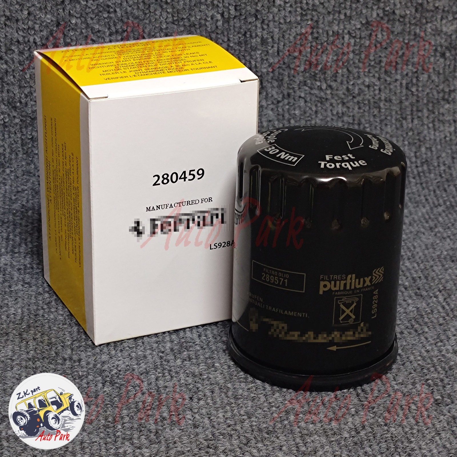 289571 280459 Oil Filter for Maserati Quattroporte Granturismo GC