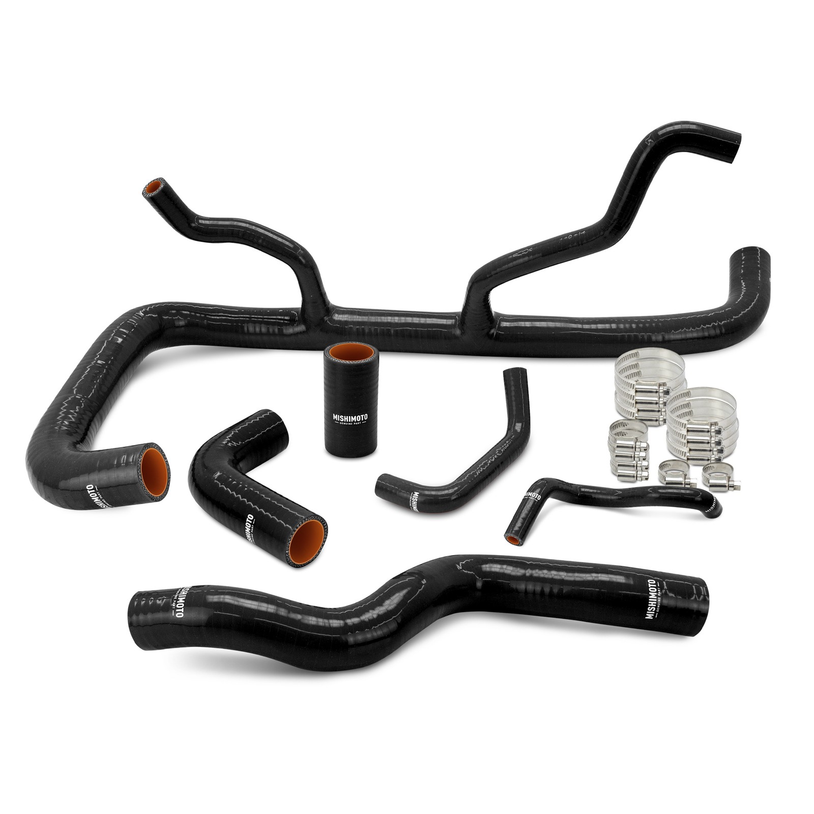 Silicone Coolant Hose Kit, Black, fits Toyota Tacoma 2024+