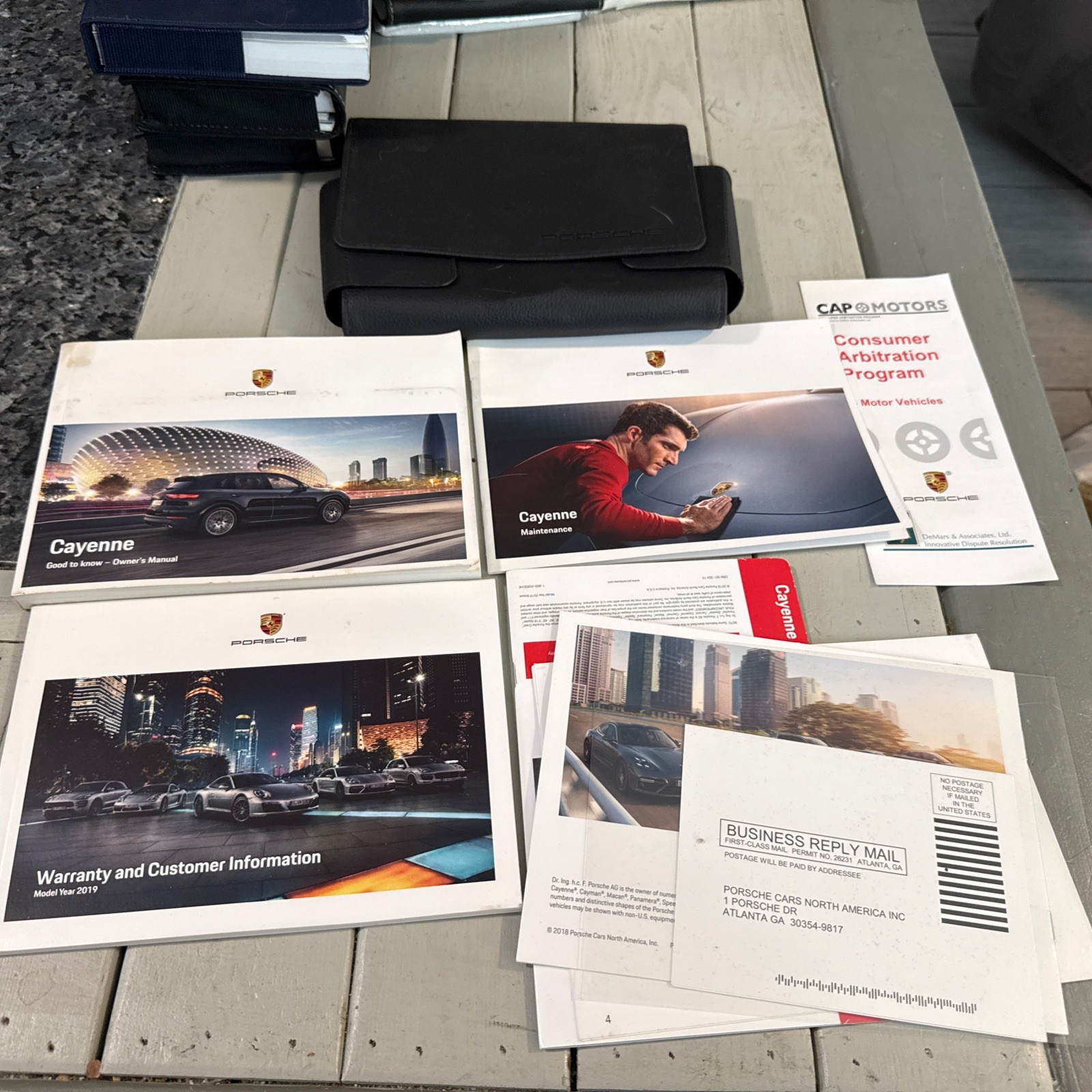 2019 Porsche Cayenne Owner Owner\'s Manual User Guide S Turbo 2.9L 3.0L 4.0L Set 