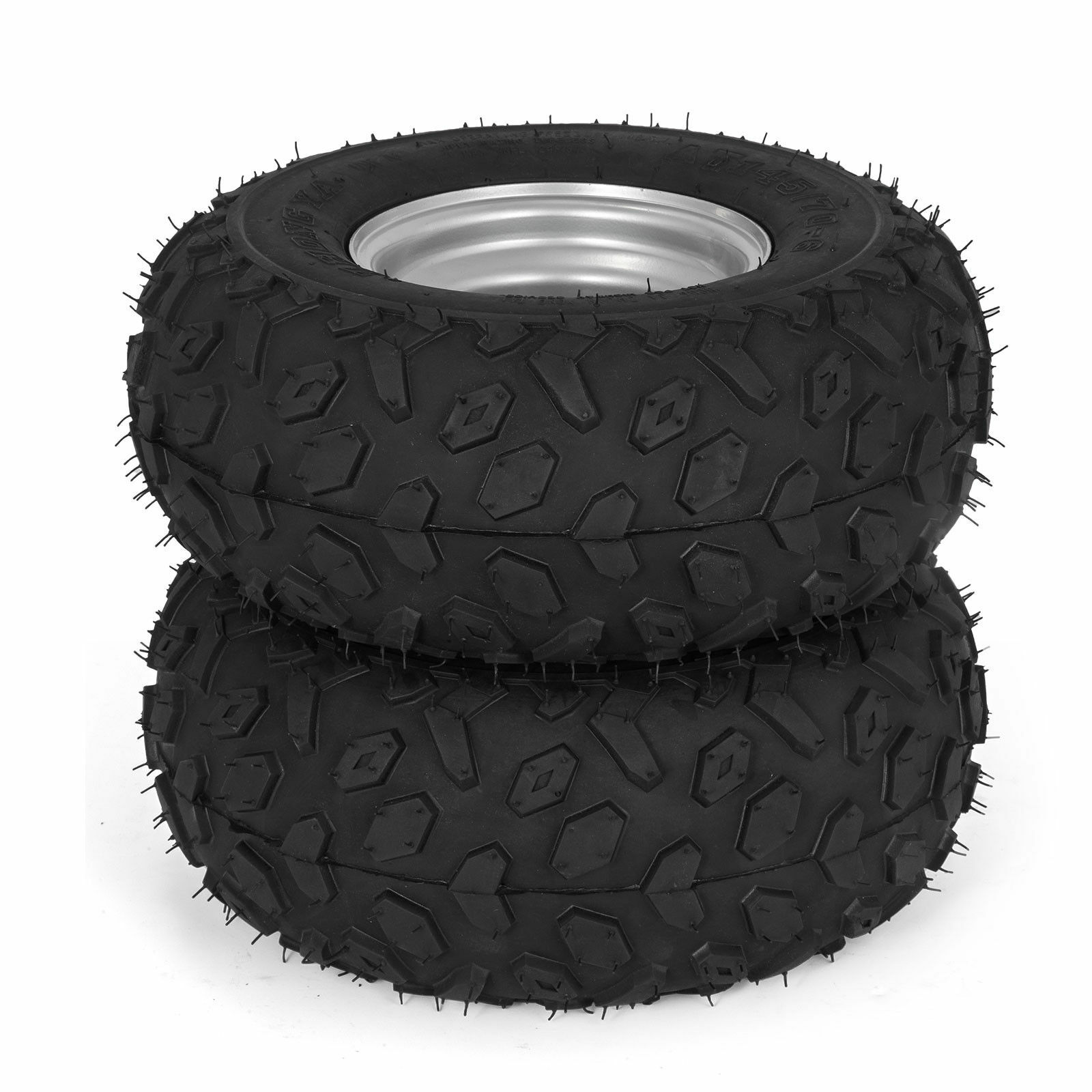2pcs 145/70-6 Wheel Tires Rim 6\ 2pcs 145/70-6 Wheel Tires Rim 6\