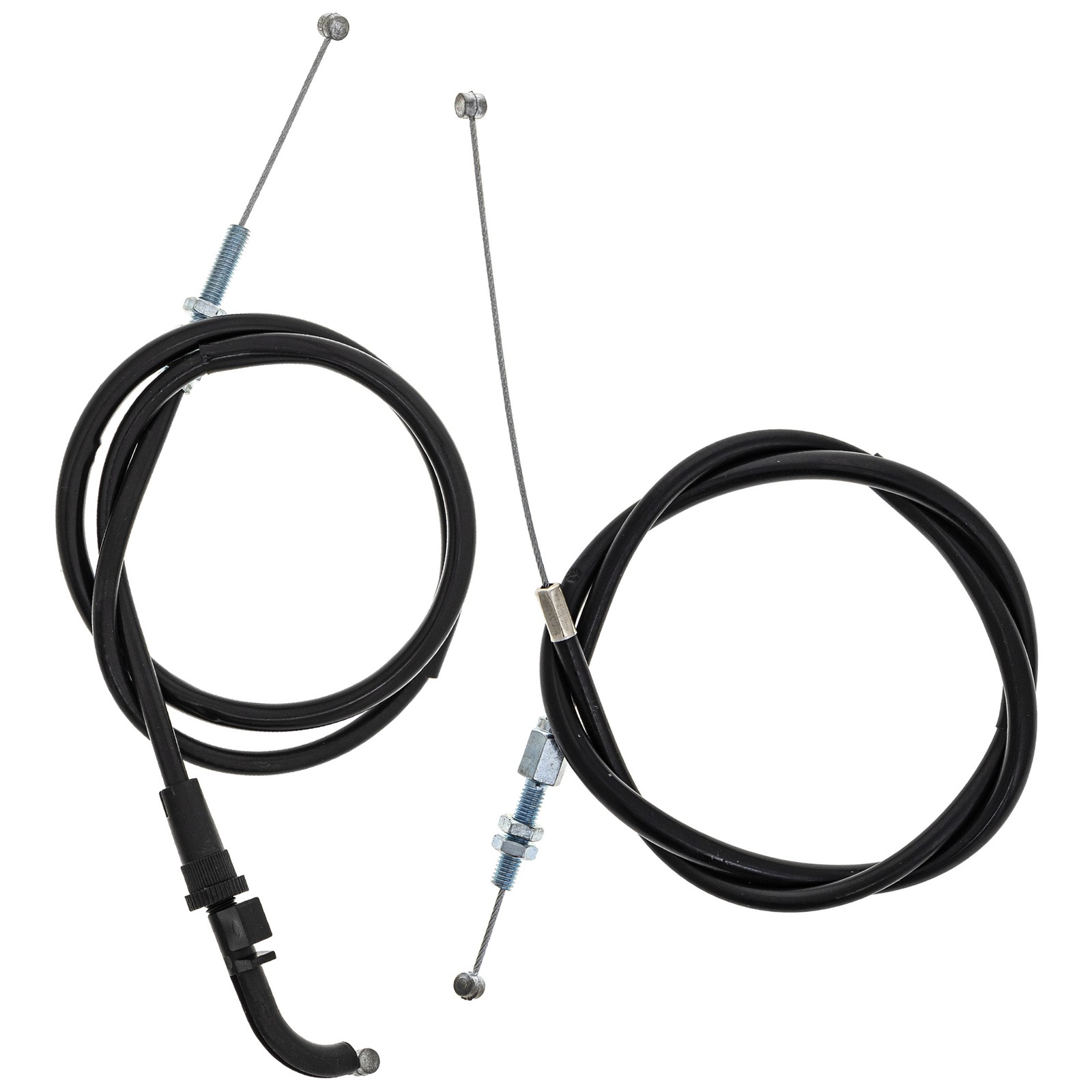 NICHE Push Pull Throttle Cable Set for Kawasaki Ninja 250R EX250 54012-0210