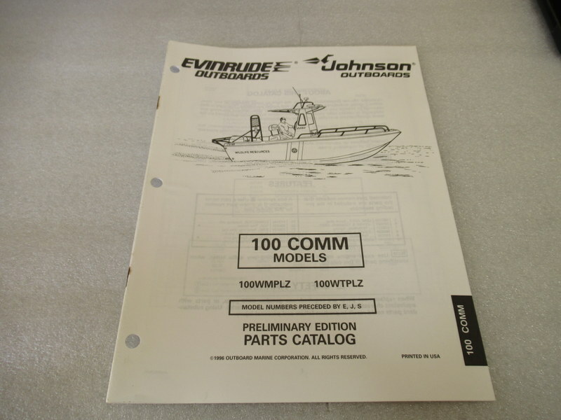 PM188 1997 Evinrude/Johnson 100 COMM Models Prelim Edition Parts Catalog 438300