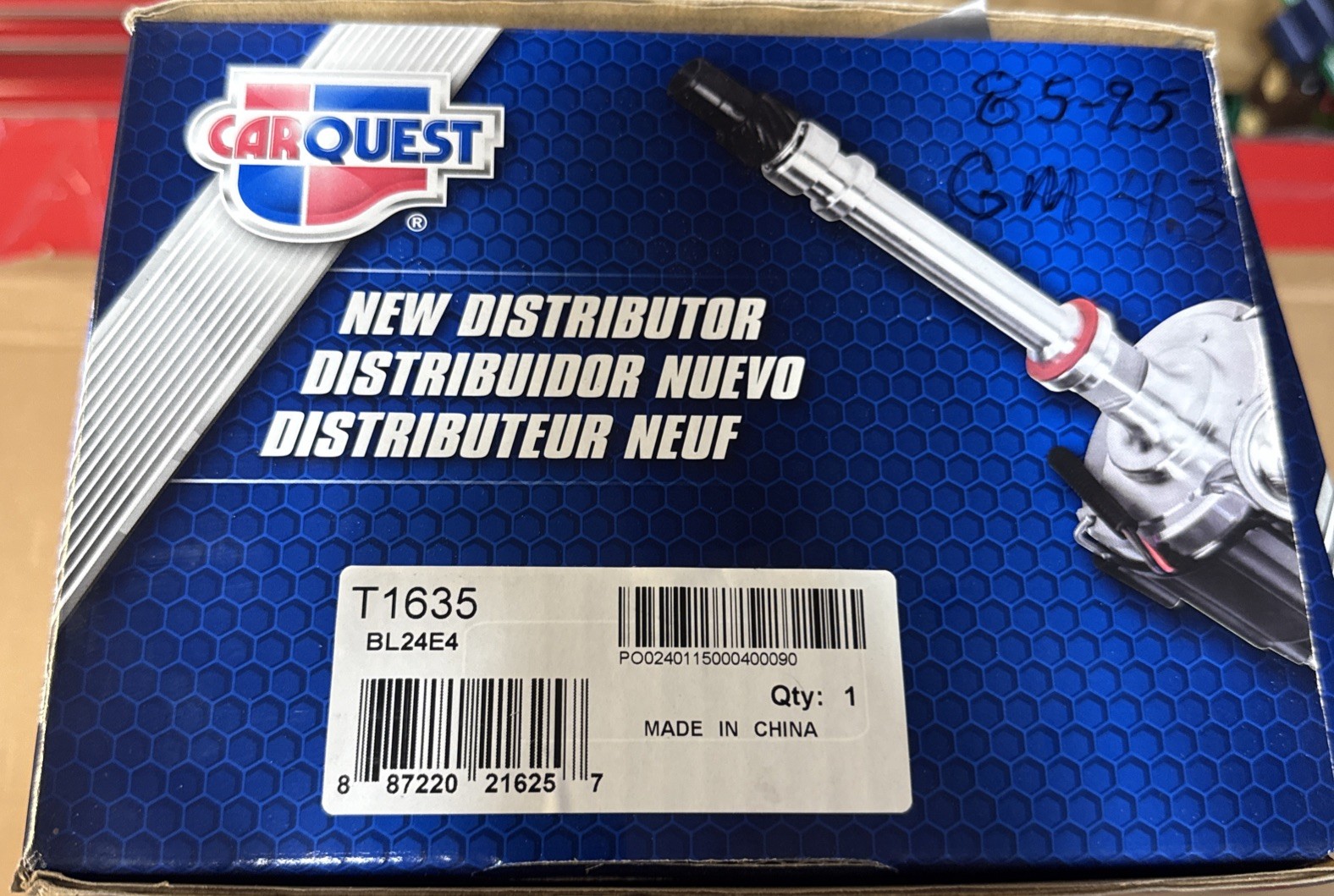 CARQUEST T1635 Distributor