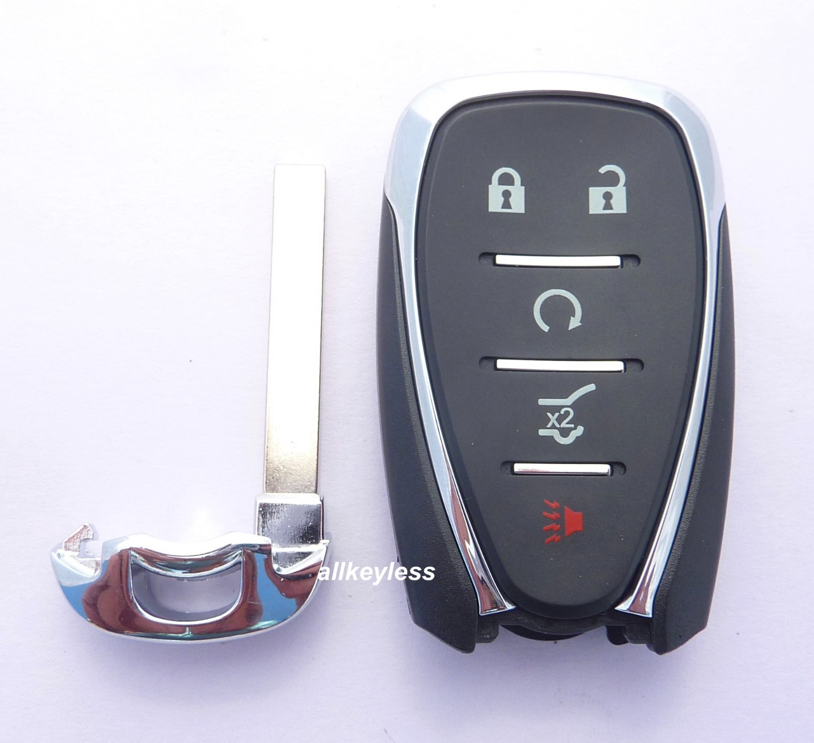 OEM Reshelled 2018-2021 CHEVROLET EQUINOX keyless entry remote key fob HYQ4AA