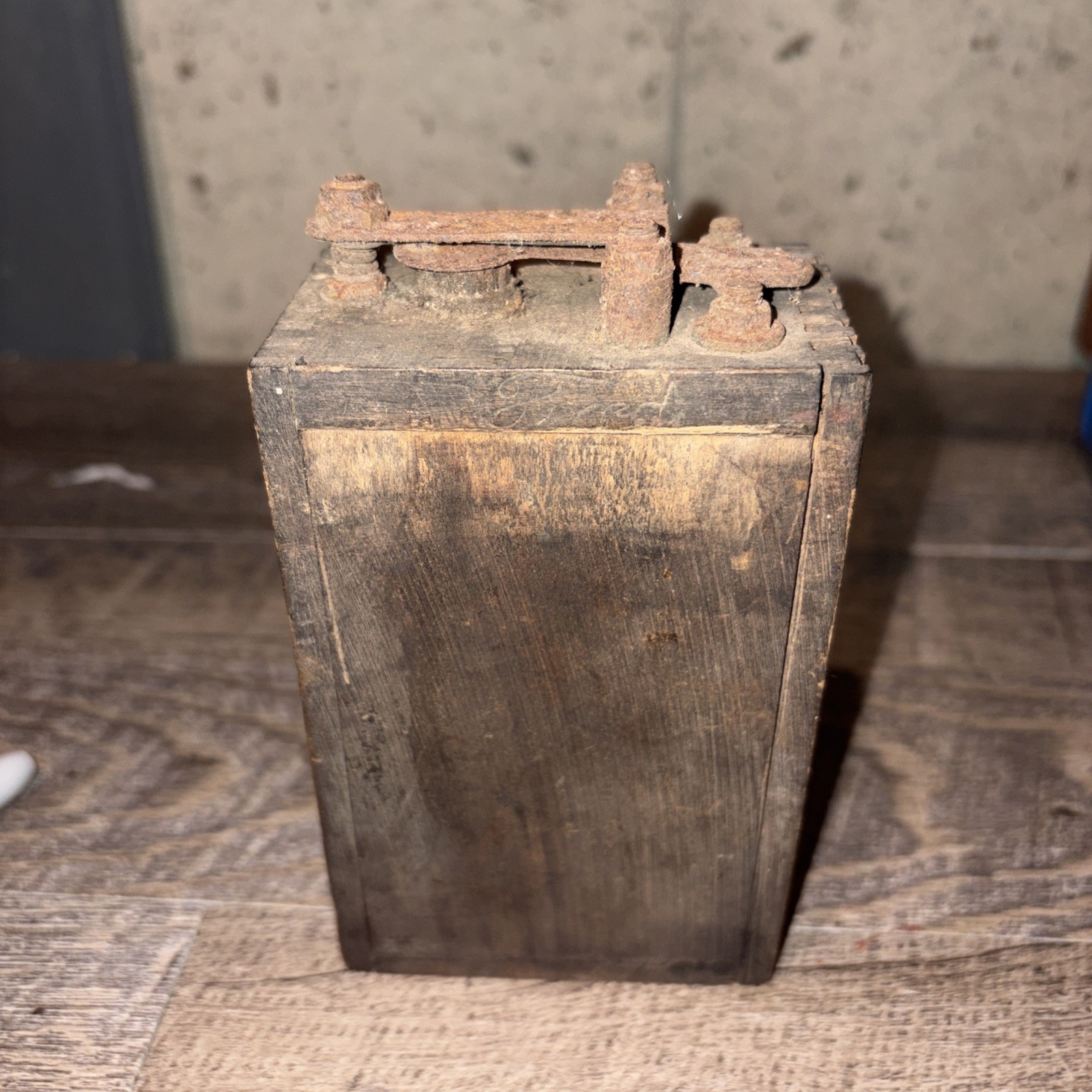 Vintage Ford Model T Ignition Coil Battery Wood Dove Tailed Wooden Box Untested Vintage Ford Model T Ignition Coil Battery Wood Dove Tailed Wooden Box Untested