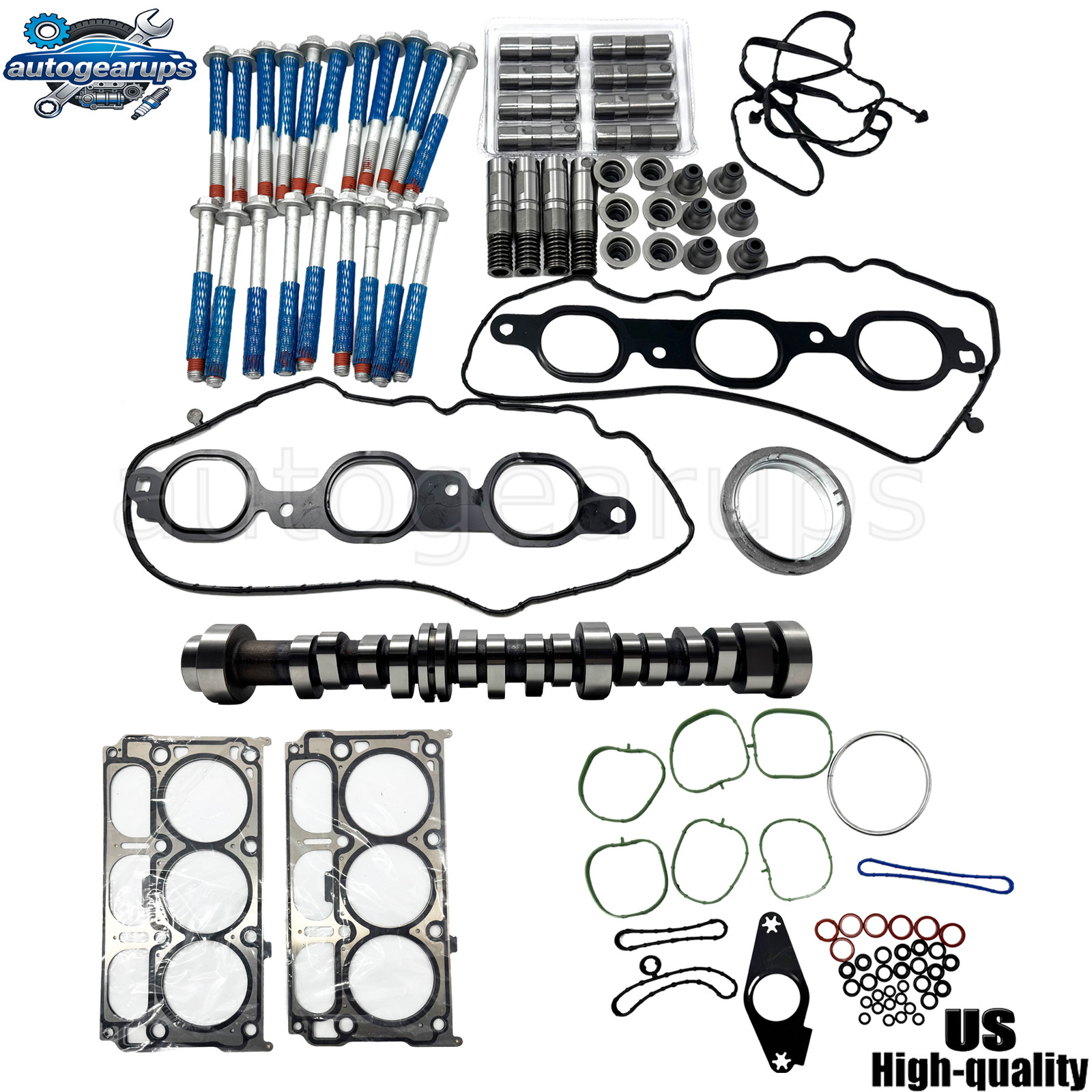 4.3L Camshaft Lifters Gasket Kit For 2014-20 Chevrolet GMC Silverado Sierra 1500