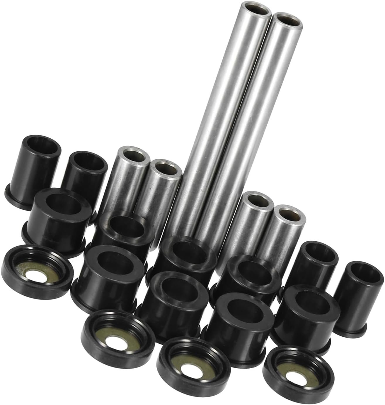 Motoforti Front Upper and Lower Control Arm Bushings Kit Suspension for Honda 50 Motoforti Front Upper and Lower Control Arm Bushings Kit Suspension for Honda 50